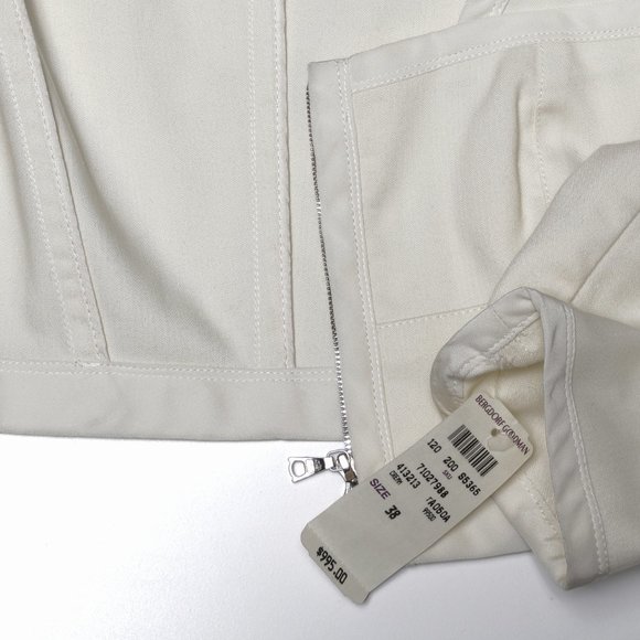 NWT Runway Narciso Rodriguez zip front jacket sz 2 - Picture 8 of 9